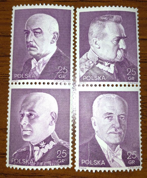 Znaczki 20 Rocznica Odzyskania Niepodległości