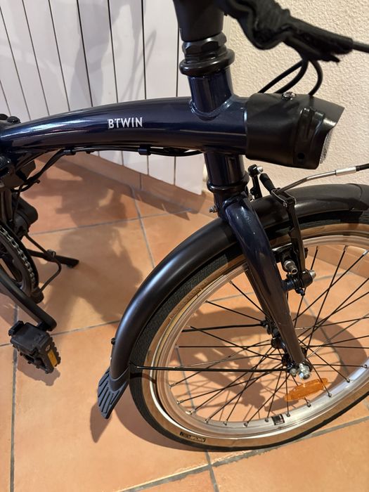 Bicicleta eletrica dobravel B’twin