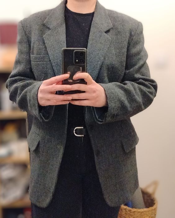 Piękna marynarka wełna oversize unisex