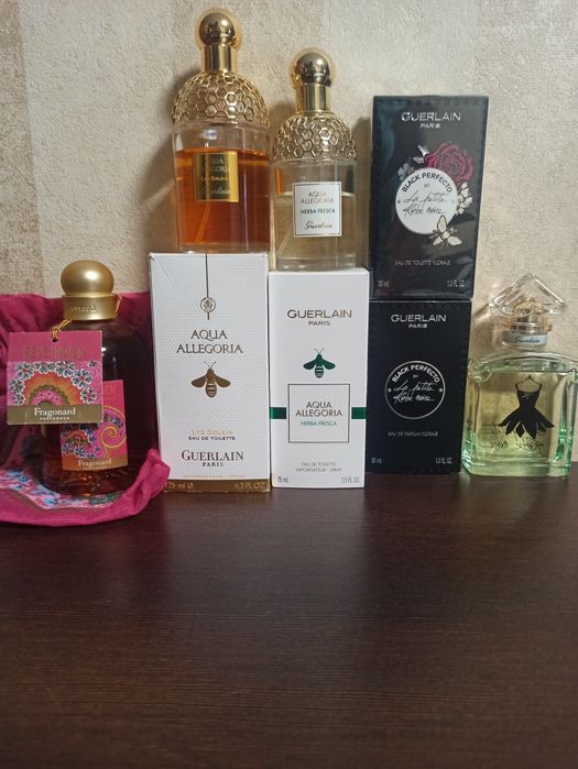 парфюмерия Guerlain/Shalimar/Mon Guerlain/фланкеры делюсь