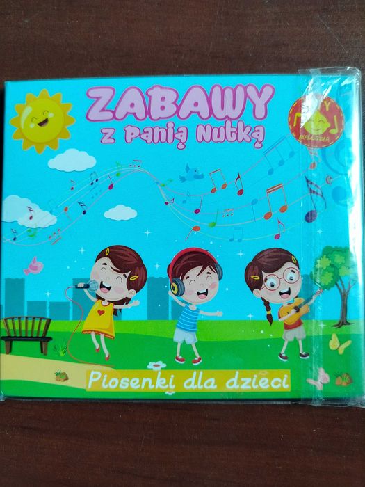 Zabawy z Panią Nutką CD dla dzieci