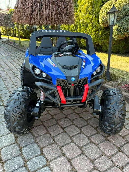 Dwuosobowy Samochód na akumulator Buggy dla 2 dzieci Auto + Pilot