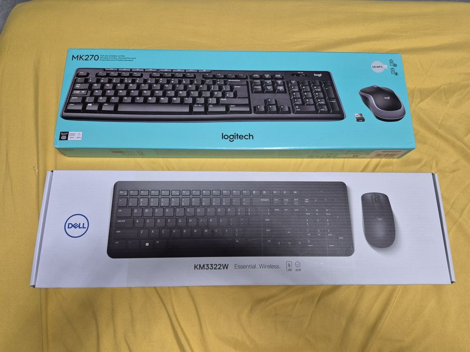 Zestaw klawiatura i mysz bezprzewodowa Logitech  MK270  NOWY OKAZJA !