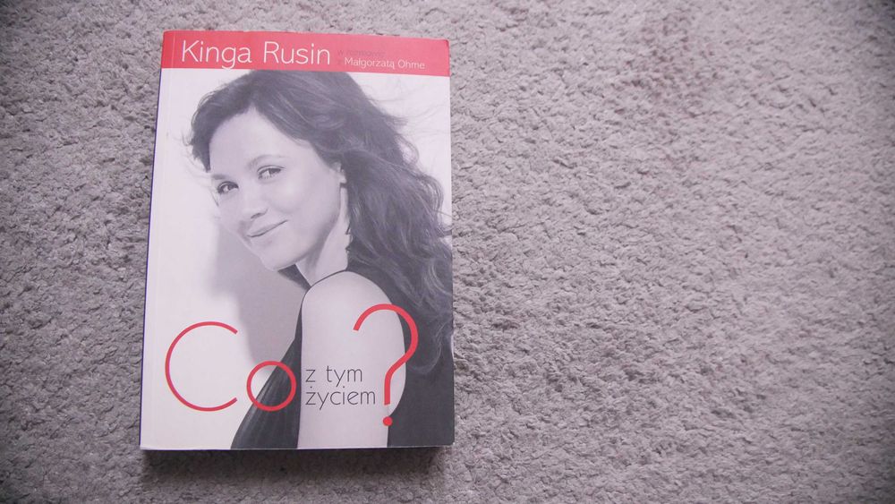 "Ekoporadnik" "Co z tym życiem?" Kinga Rusin - 2 książki