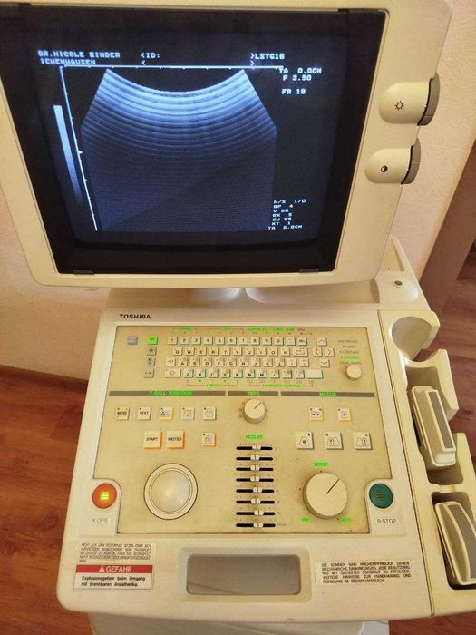 Ультразвуковий Апарат TOSHIBA Tosbee (SSA-240A) УЗД/УЗИ + 2 датчика
