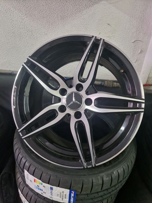 JANTES 18 MERCEDES AMG PRETAS POLIDAS USADAS (IMACULADAS)