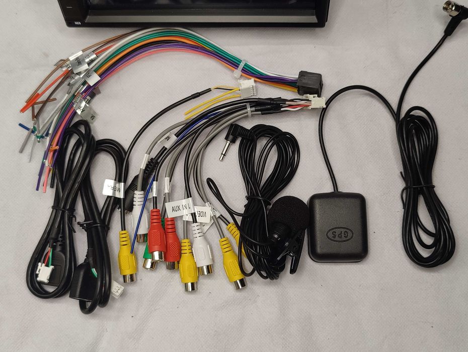 Rádio 2 DIN Android 13 Botões físicos – RDS GPS WIFI 2 DIN 2GB RAM
