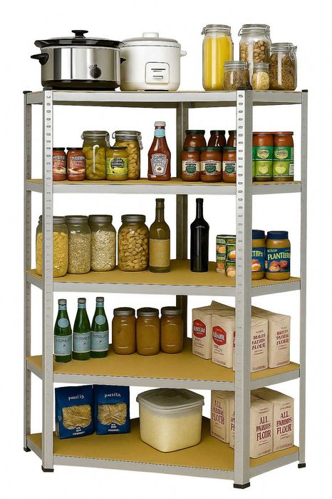 Regał magazynowy narożny 180x90x40 5 półek 875kg WYPRZEDAŻ