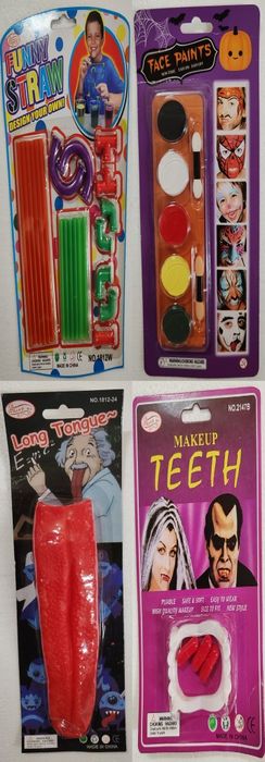 PARTIDAS Carnaval/Hallowen LOTE DE PEÇAS DIVERSAS