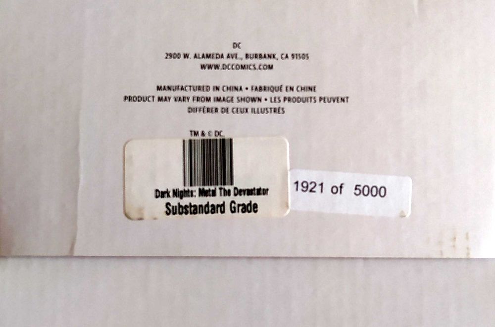 DC Collectibles Dark Nights: Metal Batman The Devastator