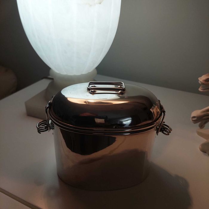 Marmita Réplica 100% prata  de lei 925 contrastada