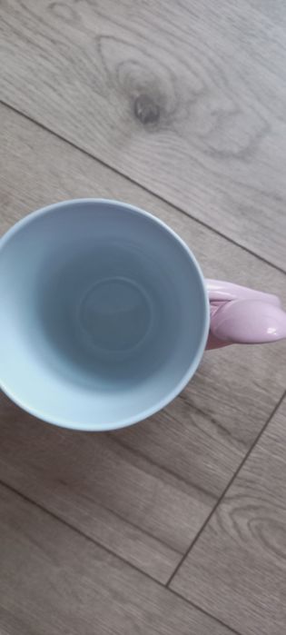 Kubek ceramiczny z łyżeczką