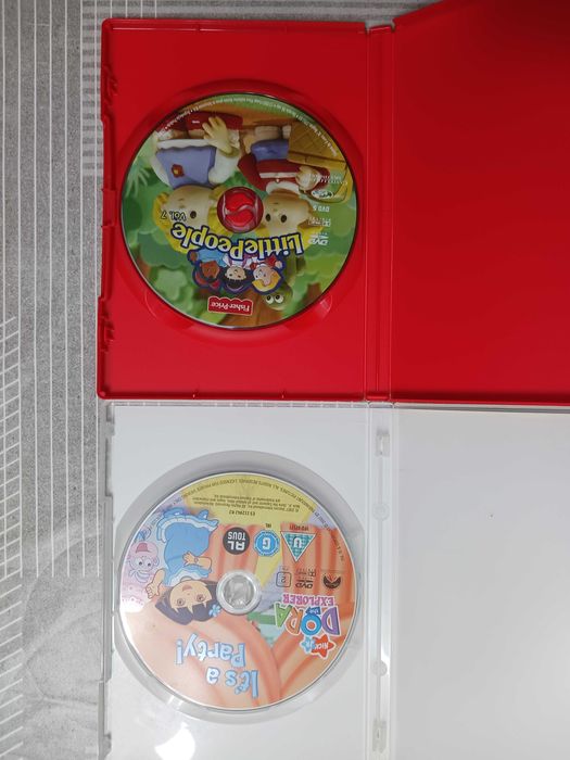 Conjunto de 6 Dvd's para criança