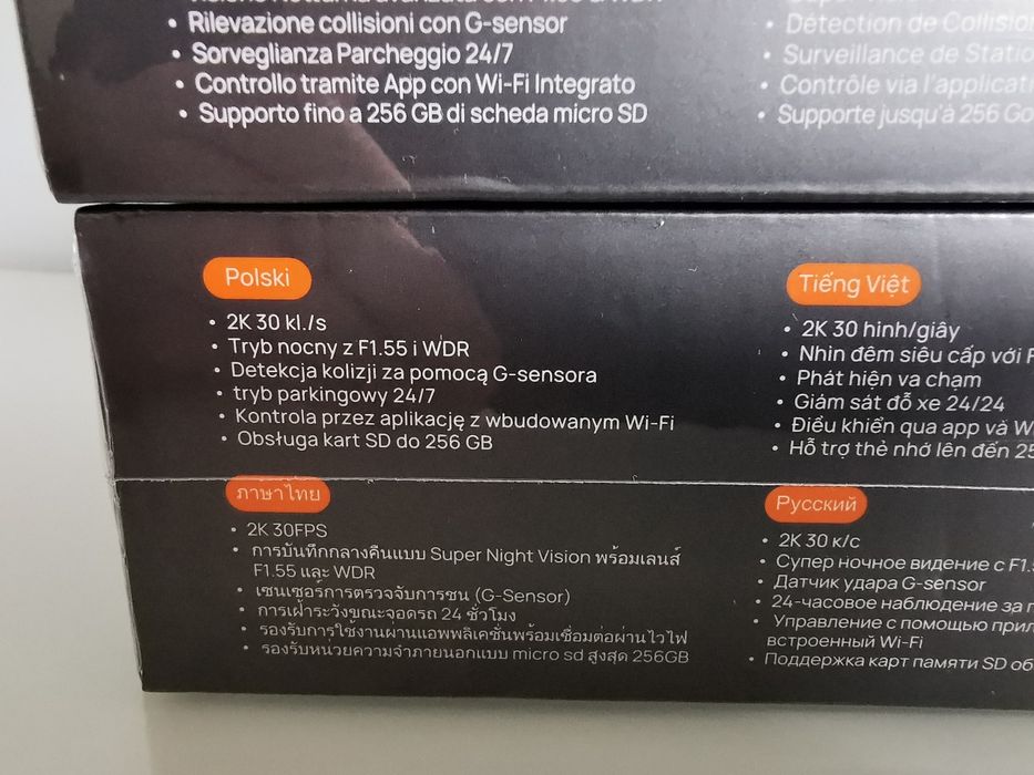 Wideorejestrator 70mai Dash Cam M310 Plus 2K NOWY