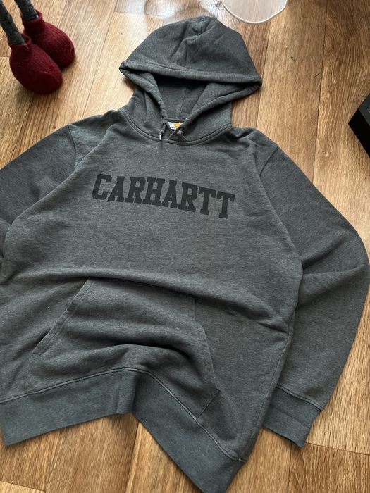 Худи Carhartt Оригінал Кофта з Капюшоном Чоловіча Кархарт Кофтина Сіра