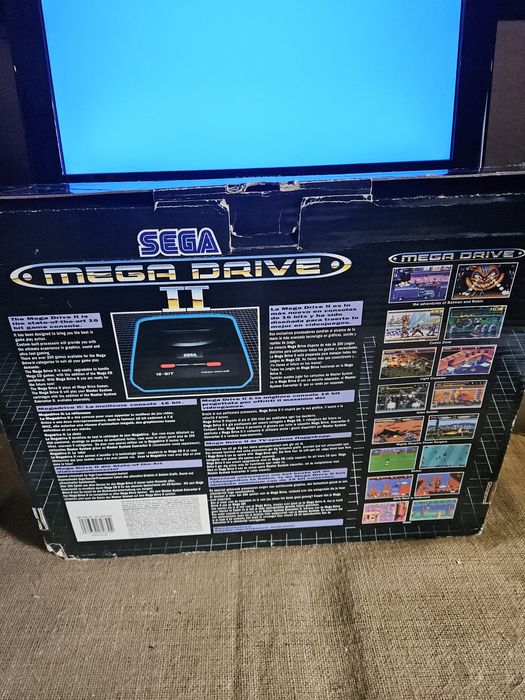 Megadrive 2 com caixa