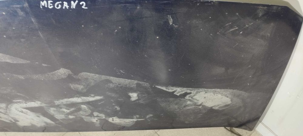 renault megane 2 рено меган капот синій з розборки разборки