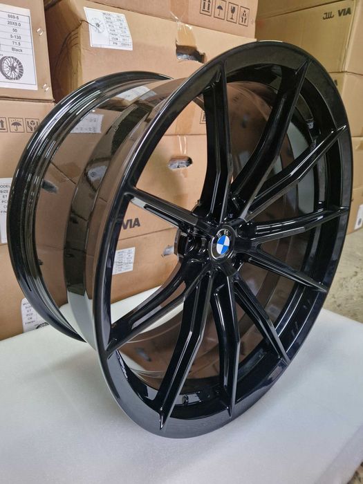 Кованые Диски новые разноширокие R22 R21 5x132 для BMW M5 G90/G99 Satin Gloss Black