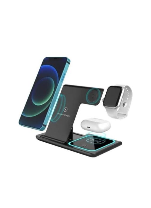 Бездротова зарядка 3в1