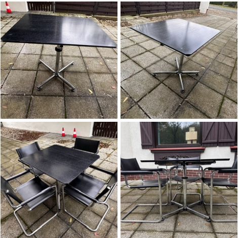 USM Haller stół 90x75cm