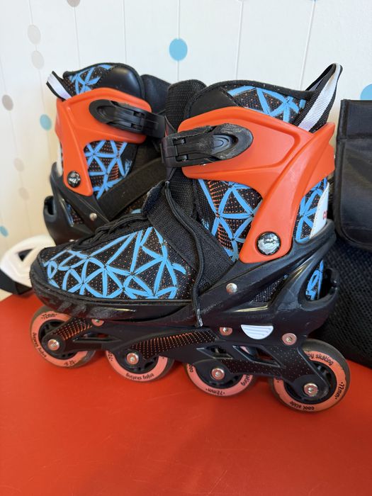 Zestaw rolki+ kask+ochraniacze