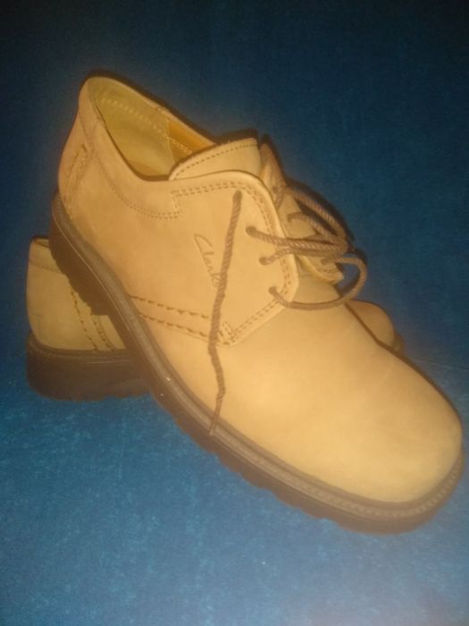 Туфли Clarks 45 р. мужские кожаные.