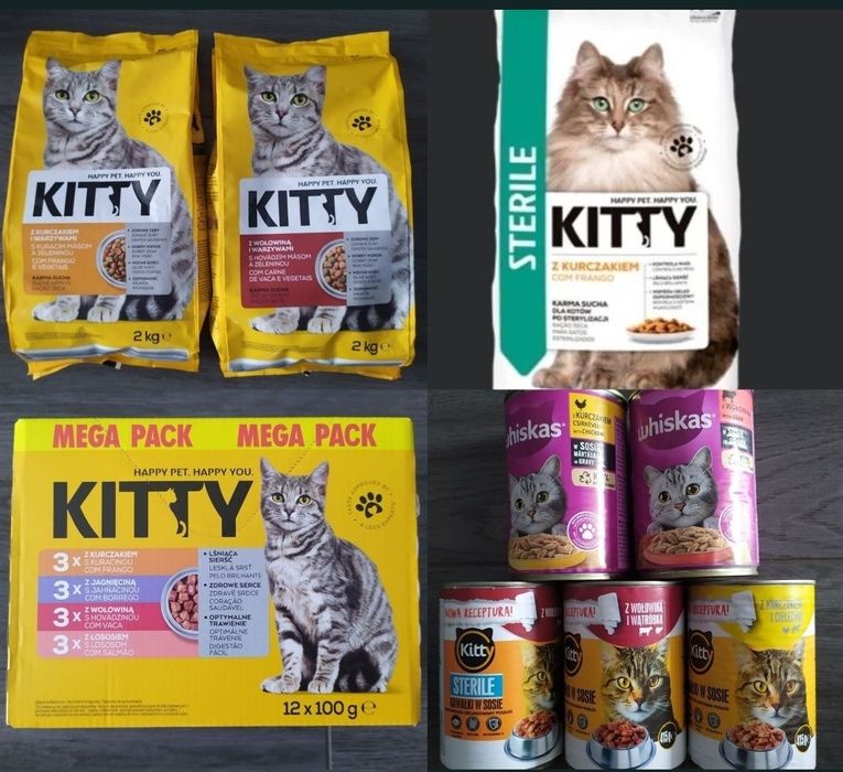 корм для котів Кітті Kitty Пуріна Віскас