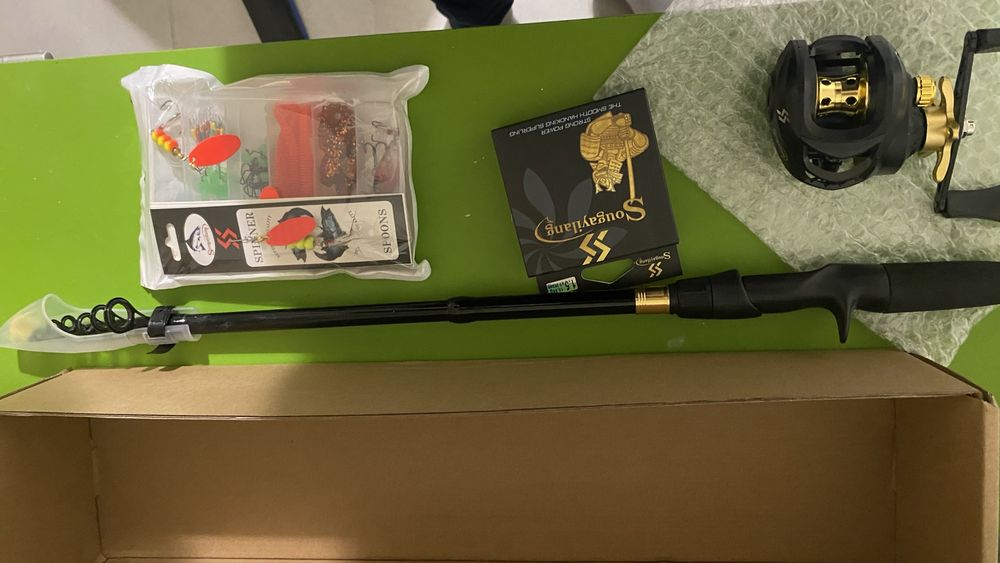 Kit de pesca.