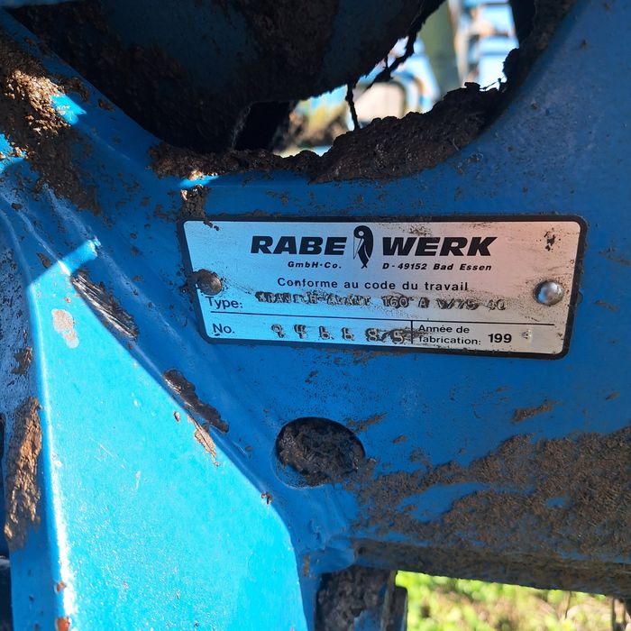 Pług rabe werk półzawieszany na części