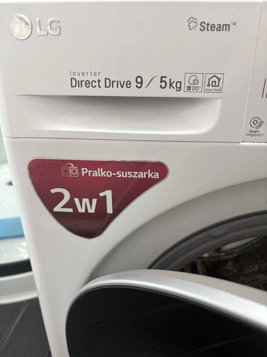 Pralka Szuszarka LG Vivance z fukcja pary 1400 obr