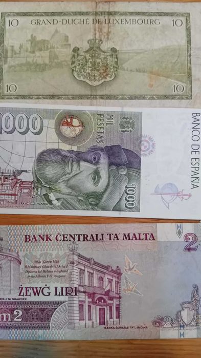 Spzredam banknoty z Europy