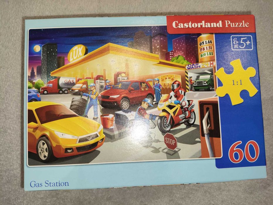 Puzzle dla dzieci samochody Castorland 5+