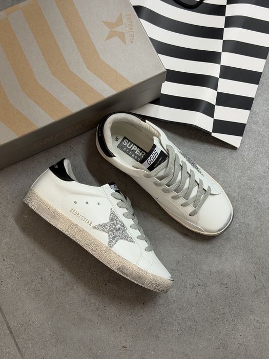 Кеди golden goose білі 37,38 голден гуси