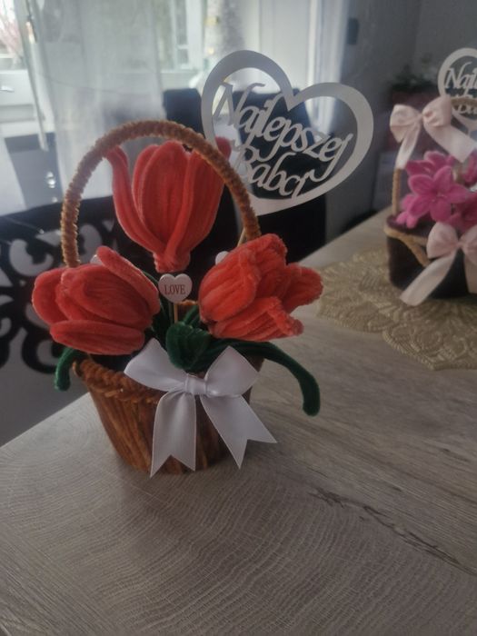 Koszyczki  Na Dzień Babci. 45zl sztuka