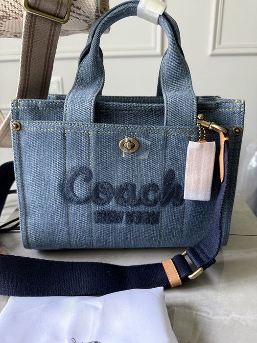Сумка coach tote bag cargo шоппер