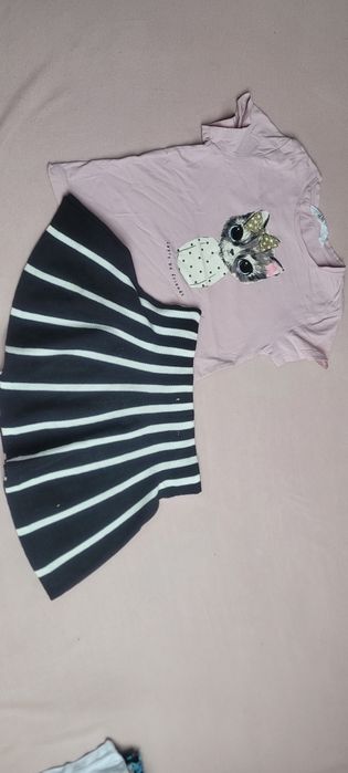 Paka dziewczynka paczka ciuszki roz.98/104