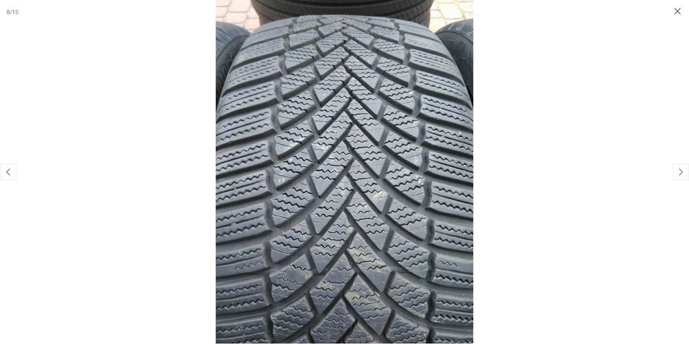4x opony Bridgestone Blizzak LM005 225/40 R18 5,8-6,5mm