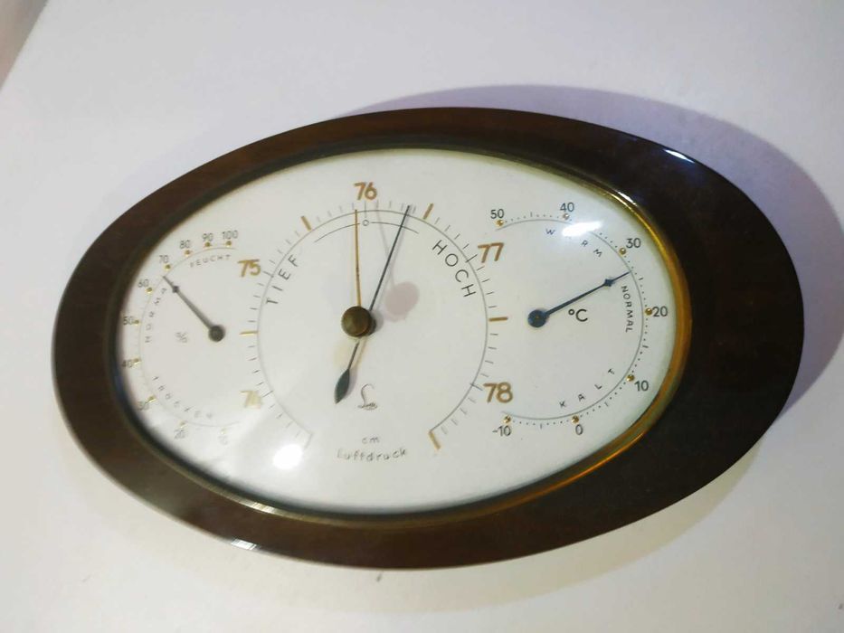 Вінтажна домашня метеостанція (барометр) Німеччина