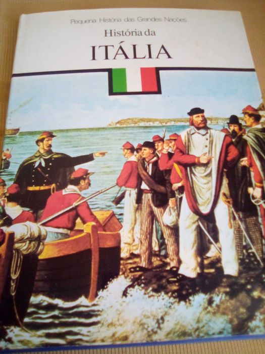 Livros de História  quatro países diferentes