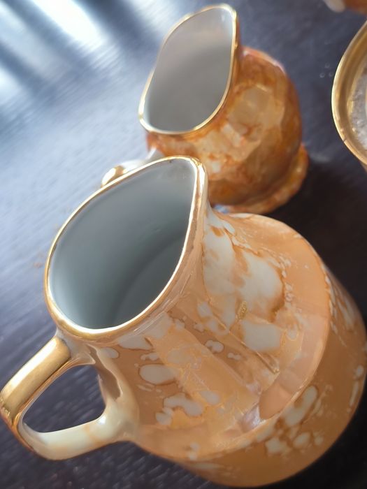 Zestaw kawowy Wałbrzych Chodzież Bogucice Roman filiżanki kawy mleko