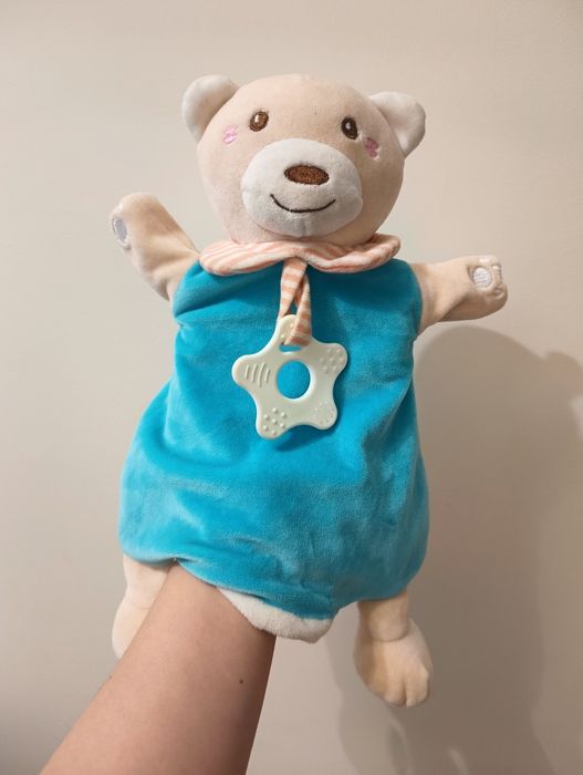 Grzechotka pacynka miś