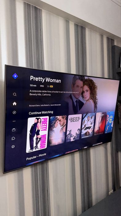 TV Samsung Neo QLED 4K de 55 polegadas, modelo QN85D