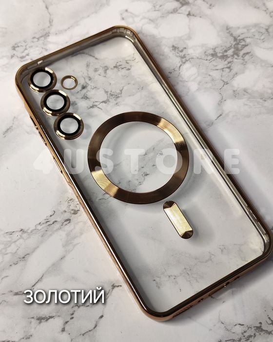 Чехол Magsafe на Samsung S23 S24 FE с линзами чохол з лінзами камер