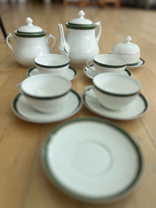 Serviço de Chá/Café Vista Alegre - Modelo "Ema" - 12 Peças