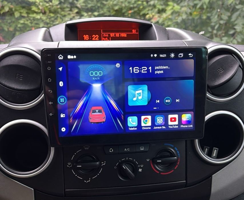 Autoradio android Berlingo/Partner 2GB 32GB Carplay Android auto novos