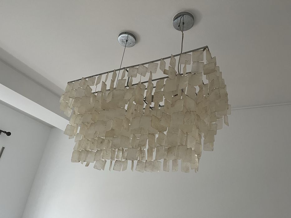 Conjunto, sofa, cama de casal, armario, bancos e candeeiros