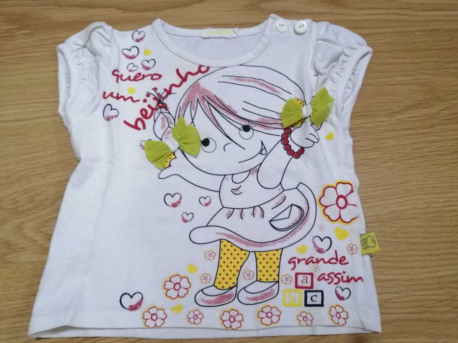 T-Shirt Maiorista: Tam 3 Meses