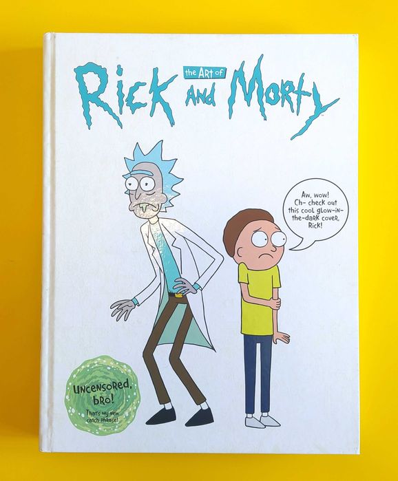Livro The Art of Rick and Morty
