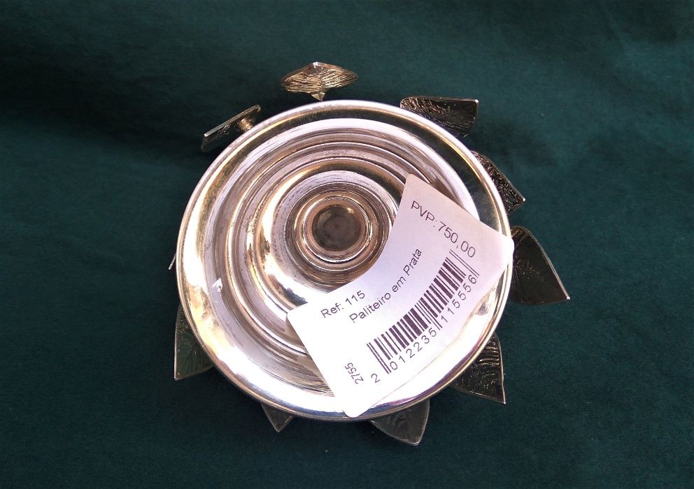 Paliteiro em Prata Leitão & Irmão