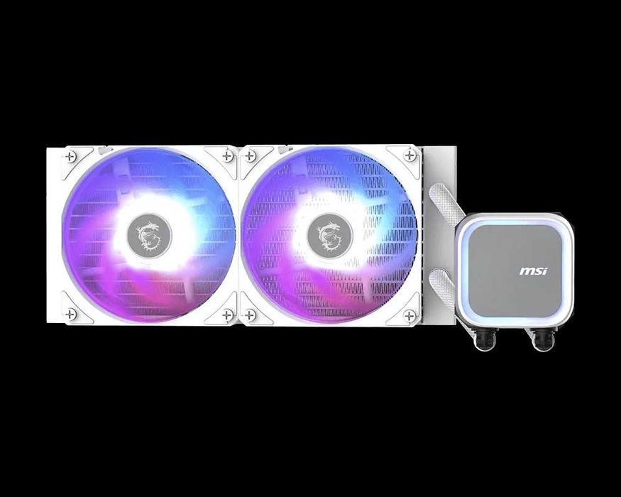 як нове Водяне охолодження 240mm MSI CoreLiquid A13 240 WH Intel.